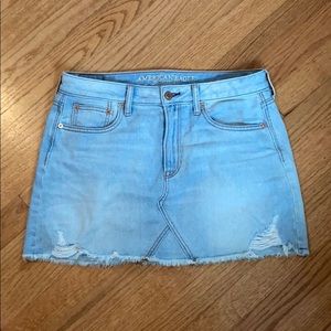 American Eagle jean mini skirt